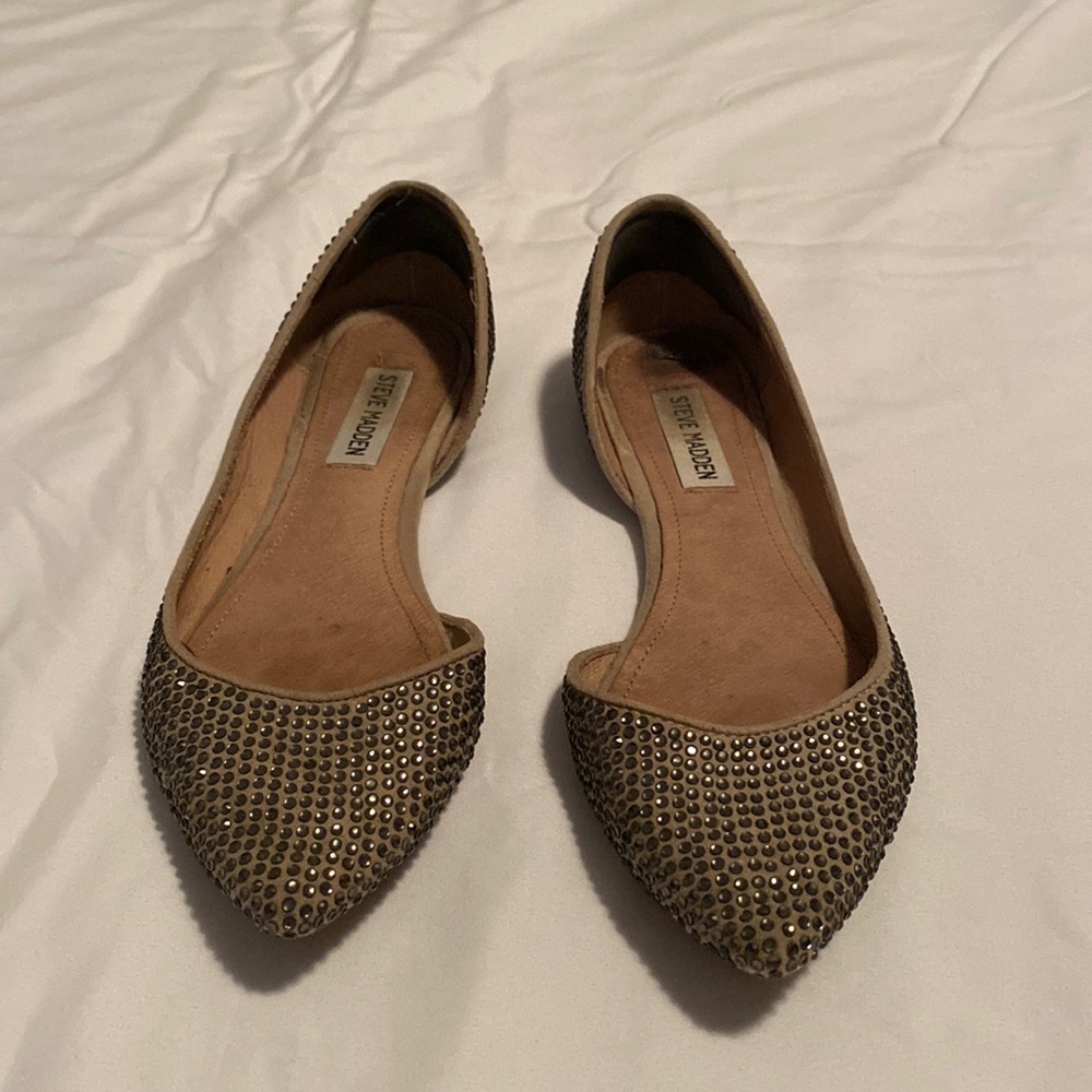 Steve Madden sparkle flats!